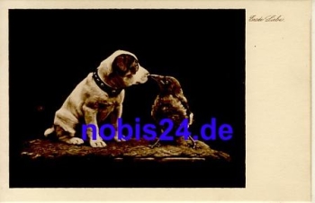 Dog and raven *ca.1940