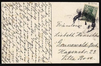 Schlittenpost im Harz o ca.1910
