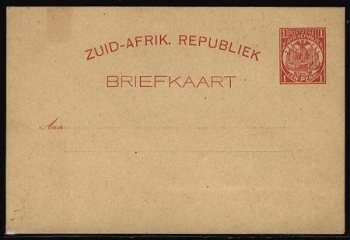 South Africa postal stationery *approx. 1910