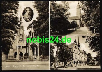 06686 Lutzen mit Rathaus *ca. 1970