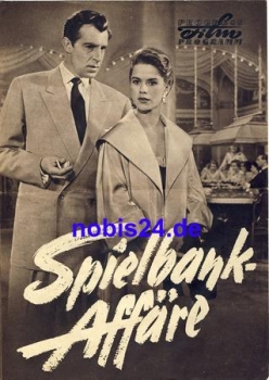 Casino affair - DEFA film with Gertud Kuckelmann Jan Hendriks ​​​​​​​62/57 Progress Program