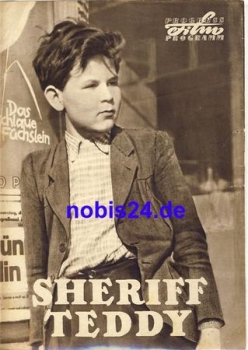 Sheriff Teddy Defa Movie ​​​​​​​114/57 Progress Program Attention no film or DVD!
