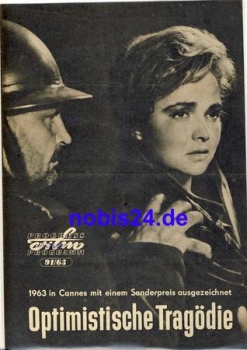 Optimistische Tragödie 91/63 Progress Programm