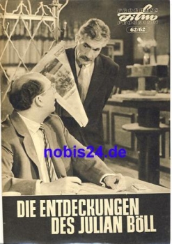 The discoveries of Julian Böhl DEFA film with Raimund Schelcher, Jürgen Frohriep 62/62 progress program