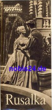 Rusalka - Czechoslovak film ​​​​​​​129/63 Progress program