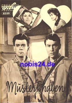 Model boys DEFA film with Rolf Herricht Erwin Geschonneck 82/59 Progress program