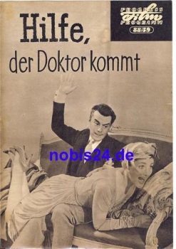 Help the doctor comes with Dirk Bogarde Muriel Pavlow Donald Sinden ​​​​​​​88/59 Progress Program