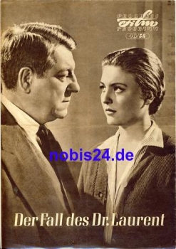 The case of Dr. Laurent France with Jean Gabin 40/58 Progress program