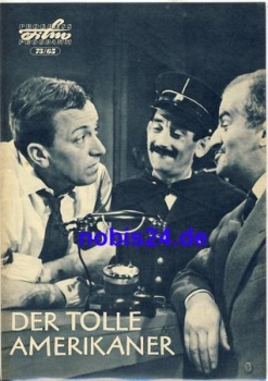 The Great American - French film with Louis de Funes ​​​​​​​75/65 Progress Program