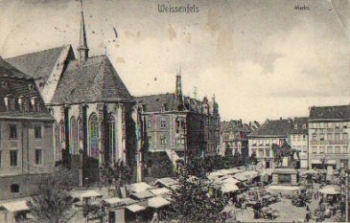 06667 Weissenfels Markt o 21.6.1906