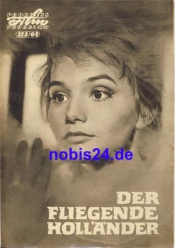 The Flying Dutchman DEFA film with Anna Prucnal, Fred Düren Progress program 123/64