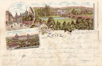 06712 Zeitz Litho o 23.7.1899