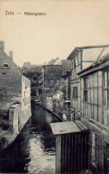 06712 Zeitz, Mühlengraben, * ca. 1920