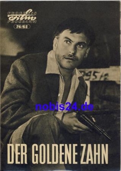 Der goldene Zahn - Bulgarischer Film ​​​​​​​76/63 Progress Programm