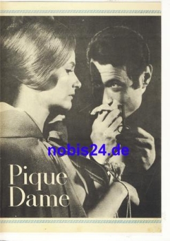 Queen of Spades French Film with Dita Parlo MIchel Subor Simone Bach  Progress Film Program 84/66 Film for Her