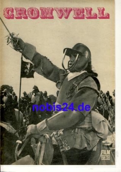 Cromwell - English film with Richard Harris Alec Guinness Dorothy Tutin ​​​​​​​1/73 Progress film program