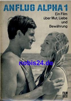 Anflug Alpha 1 DEFA-Film mit Alfred Müller, Stefan Lisewski Progress Filmprogramm 37/71 Film für Sie