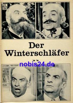 Der Winterschläfer, mit Louis de Funes, Claude Gensac, Bernard Alane Progress Filmprogramm 26/71 Film für Sie