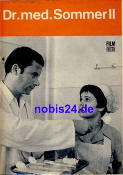 Dr. med. Sommer II DEFA-Film mit Werner Tietze, Juliane Koren, Wingried Glatzeder 46/70 Film für Sie Programm