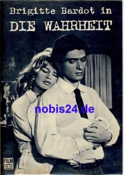 The Truth (La Verite) starring Brigitte Bardot Marie-Jose Nat Charles Vanel 21/70 film for you program
