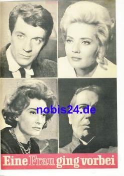 A woman passed by with Corinne Marchand, Antoni Casas, Jean Pierre Cassel 37/67 Film for you program