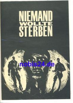 Niemand wollte sterben 107/66 Film für Sie Programm