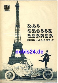 the Great Race Jack Lemmon, Tony Curtis, Natalie Wood 104/66 Film für Sie Programm