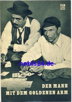 Der Mann mit dem goldenen Arm, mit Frank Sinatra, Eleanor Parker 100/66 Film für Sie Programm
