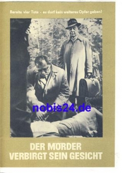 The Murderer Hides His Face - Czechoslovak film ​​​​​​​101/66 Progress program