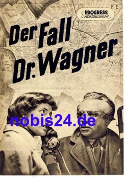 The case of Dr. Wagner - DEFA film with Harald Manni Johanna Endemann ​​​​​​​66/54 Progress Film Magazine