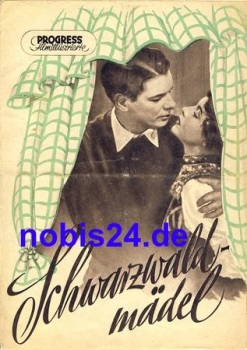 Schwarzwaldmädel mit Paul Hörbiger, Trude Wilke-Rosswog 7/55 Progress Illustrierte