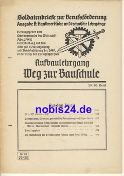 Course tree nursery letter 29/30 ca.1942 booklet 30 pages