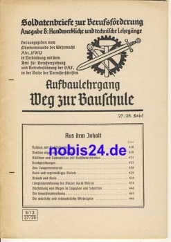 Way to the nursery letter 27/28 ca.1942 booklet 30 pages