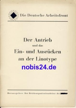 Deutsche Arbeitsfront Nr.356 ca.1942 Druckerei
