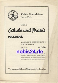 Herx - School and practice united in 1941