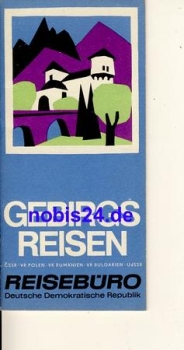 Mountain Travel Socialist Abroad GDR 1966 Issue 24 pages