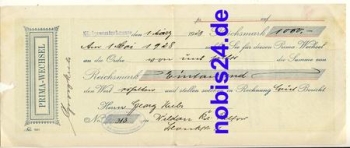 Great - exchange 1000 Reichsmark 1928 Konigswusterhausen length A4
