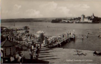 06317 Seeburg Seebad mit Schloss * 9.7.1934