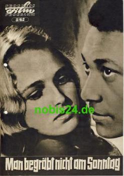 One doesn't bury on Sunday - French film with Philippe Mory Christina Bendz ​​​​​​​3/62 Progress program