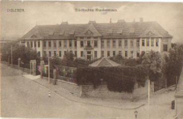 06295 Eisleben Städtisches Krankenhaus * ca. 1910
