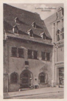 06295 Eisleben Martin Luthers Sterbehaus * ca. 1940