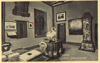 06295 Eisleben Martin Luthers Geburtszimmer * ca.1910