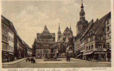 06295 Eisleben Marktplatz o 30.6.1930