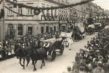 09326 Geringswalde 700th anniversary September 02-04, 1933 Original photo of the parade (49)