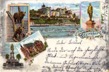 06406 Bernburg Litho o 6.10.1900