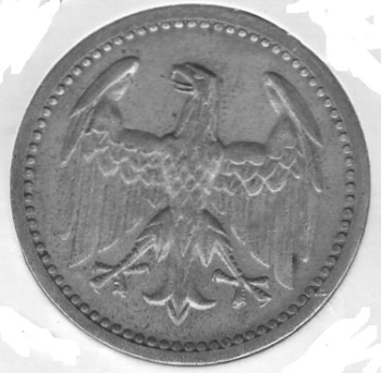 3 Mark 1924 A Weimarer Republik Silbermünze