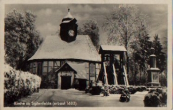 06507 Siptenfelde Winter Harzgerode * ca. 1950
