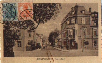 06526 Sangerhausen, Neuendorf o 21.4.1920