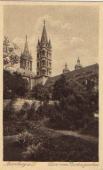 06618 Naumburg Dom vom Garten *ca. 1910