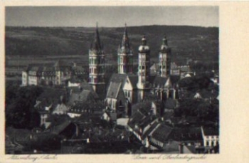 06618 Naumburg Saale Cathedral and Higher Regional Court * approx. 1920